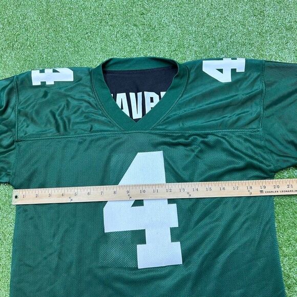 Vintage 90s Green Bay Packers Jersey Mens Medium Brett Favre #4 Reversible - Picture 7 of 8